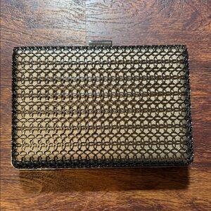 Chic Black and Silver Clutch